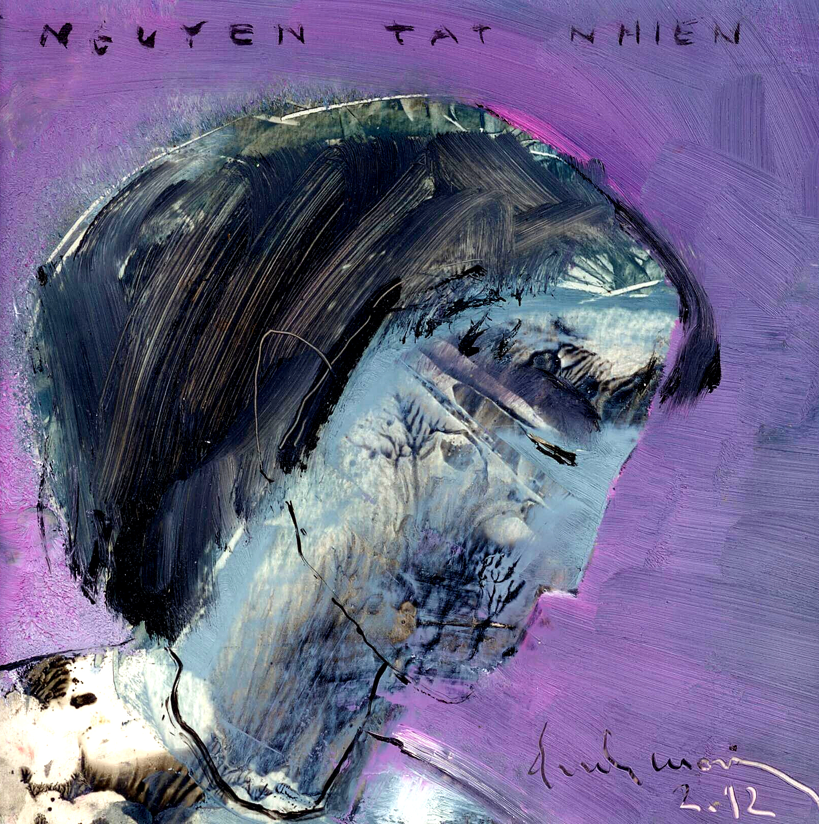 Nhà thơ Nguyễn Tất Nhiên (1952-1992) qua nét vẽ Đinh Cường.