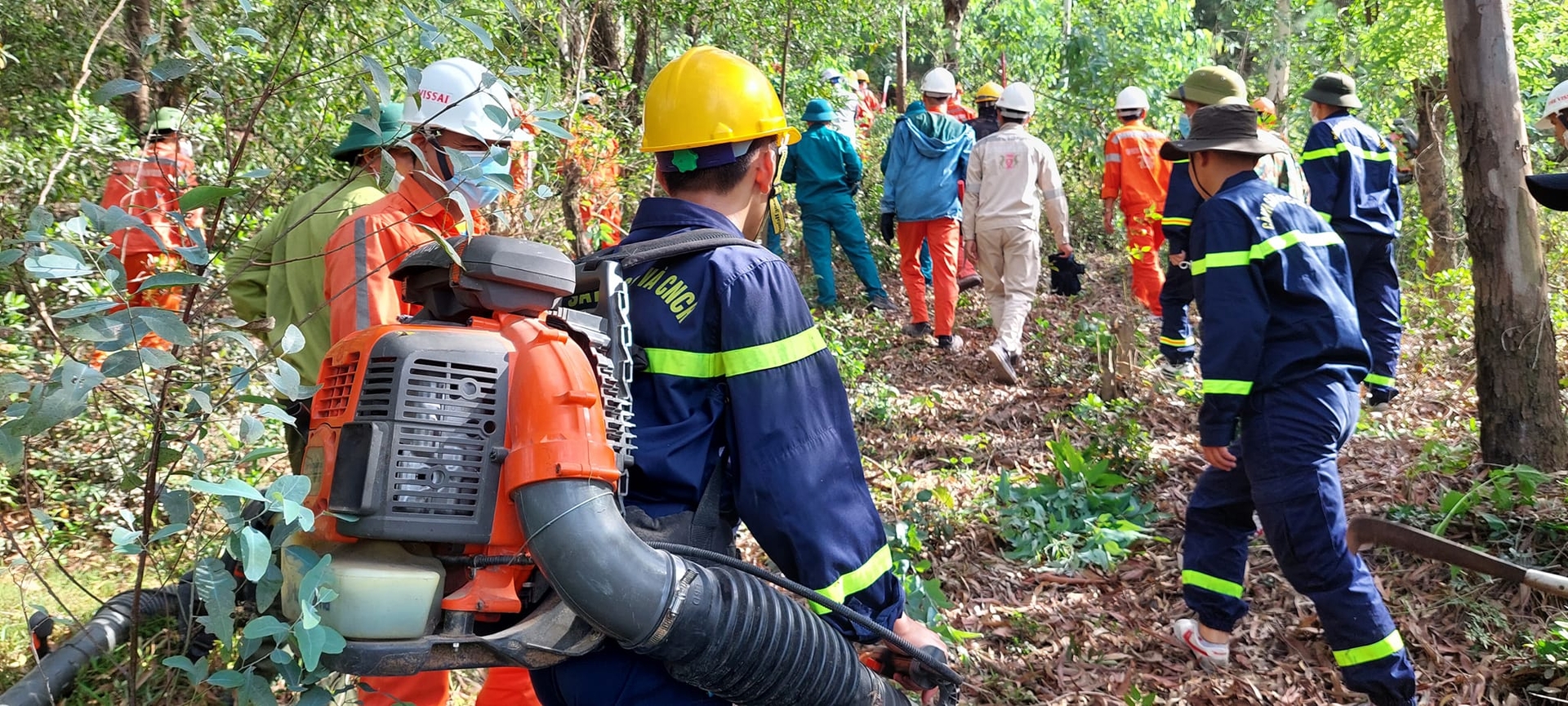 Cần sớm đầu tư cơ sở vật chất đáp ứng yêu cầu phòng chống cháy rừng cho tỉnh Nghệ An. 