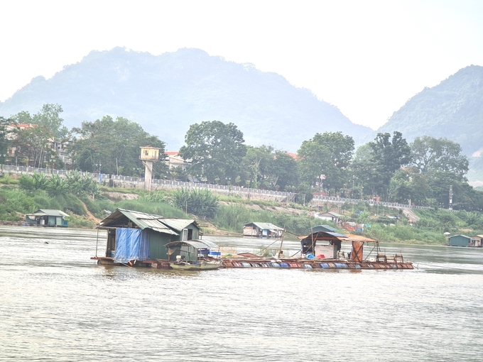 Tuyên Quang có hệ thống sông hồ dày đặc là tiềm năng lớn để ngành thủy sản phát triển. Ảnh: Đào Thanh.