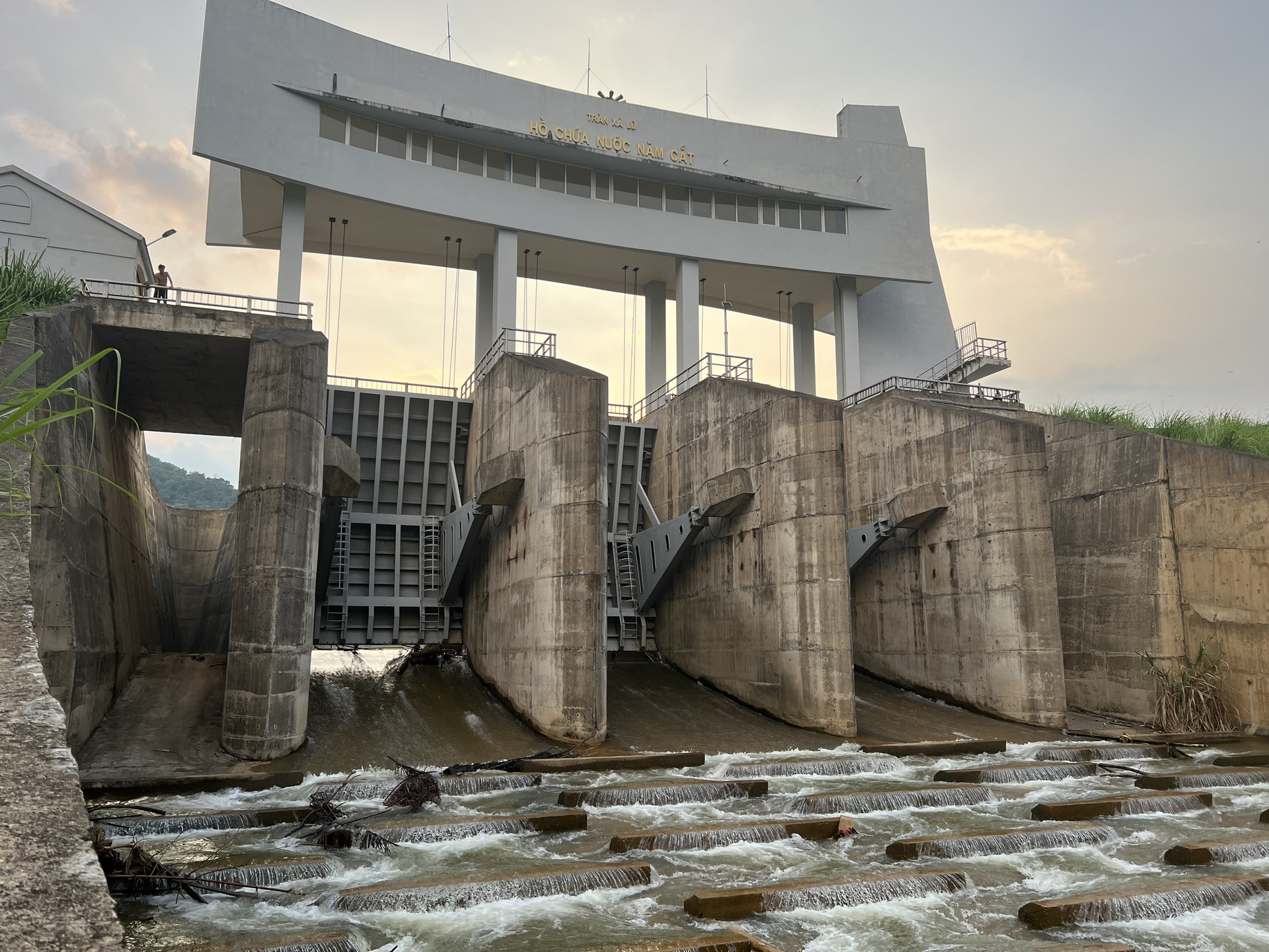 Nam Cut reservoir, with a more than 12 million m3 capacity, is the largest irrigation project ever in Bac Kan. Photo: Ngoc Tu.