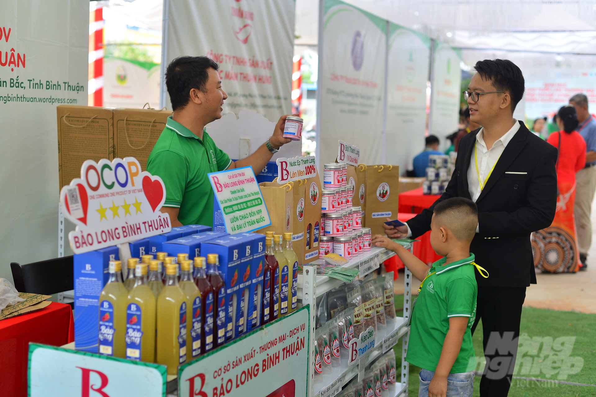 Ecofarm Pay Rest Stop Bình Thuận là trung tâm thương mại đầu tiên được Ecofarm Pay khai trương. Ảnh: Minh Hậu.