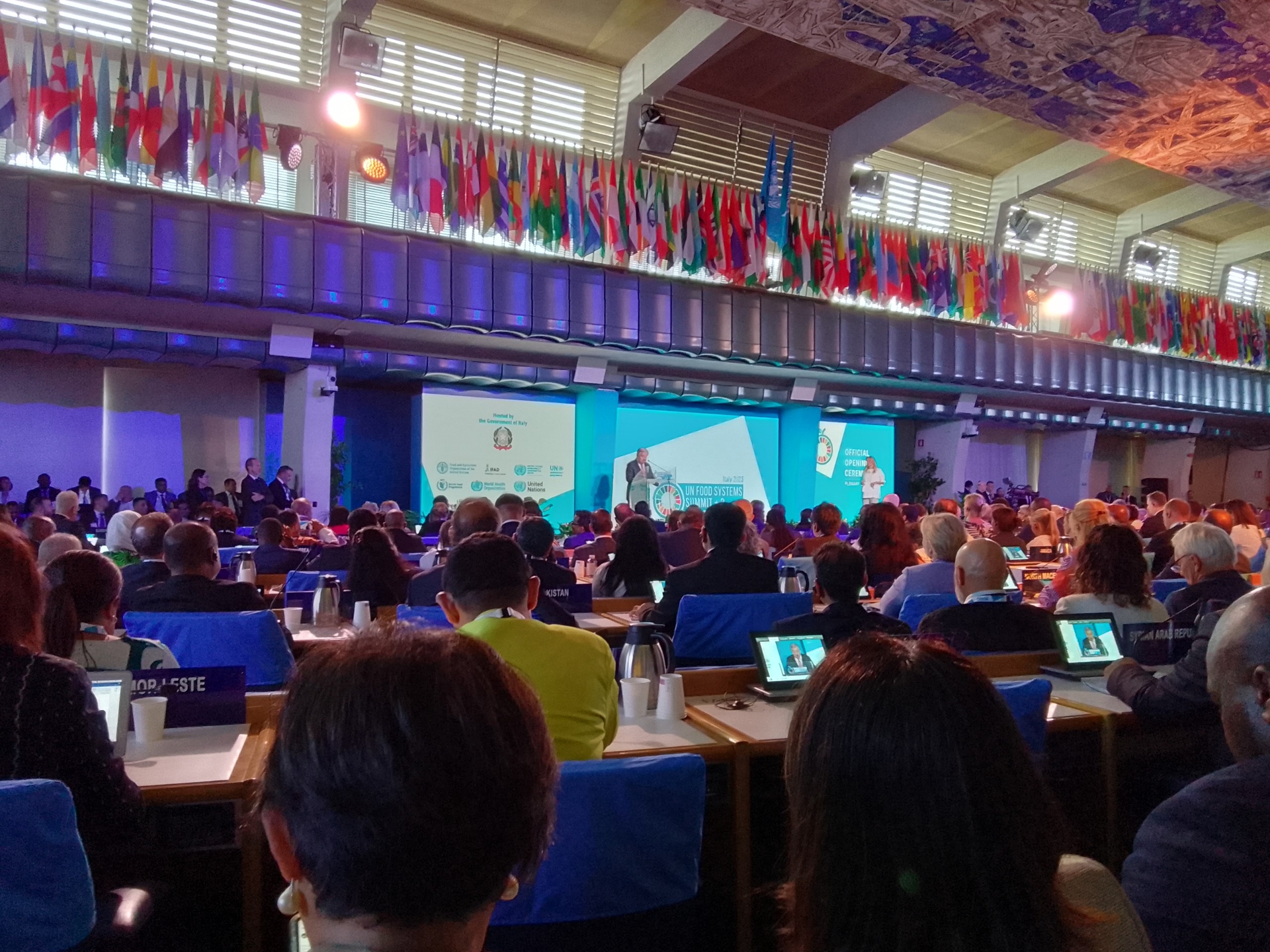 Over 2,000 delegates from 161 countries participated in the conference, including 22 state leaders, more than 100 ministerial leaders, and 150 international organizations.