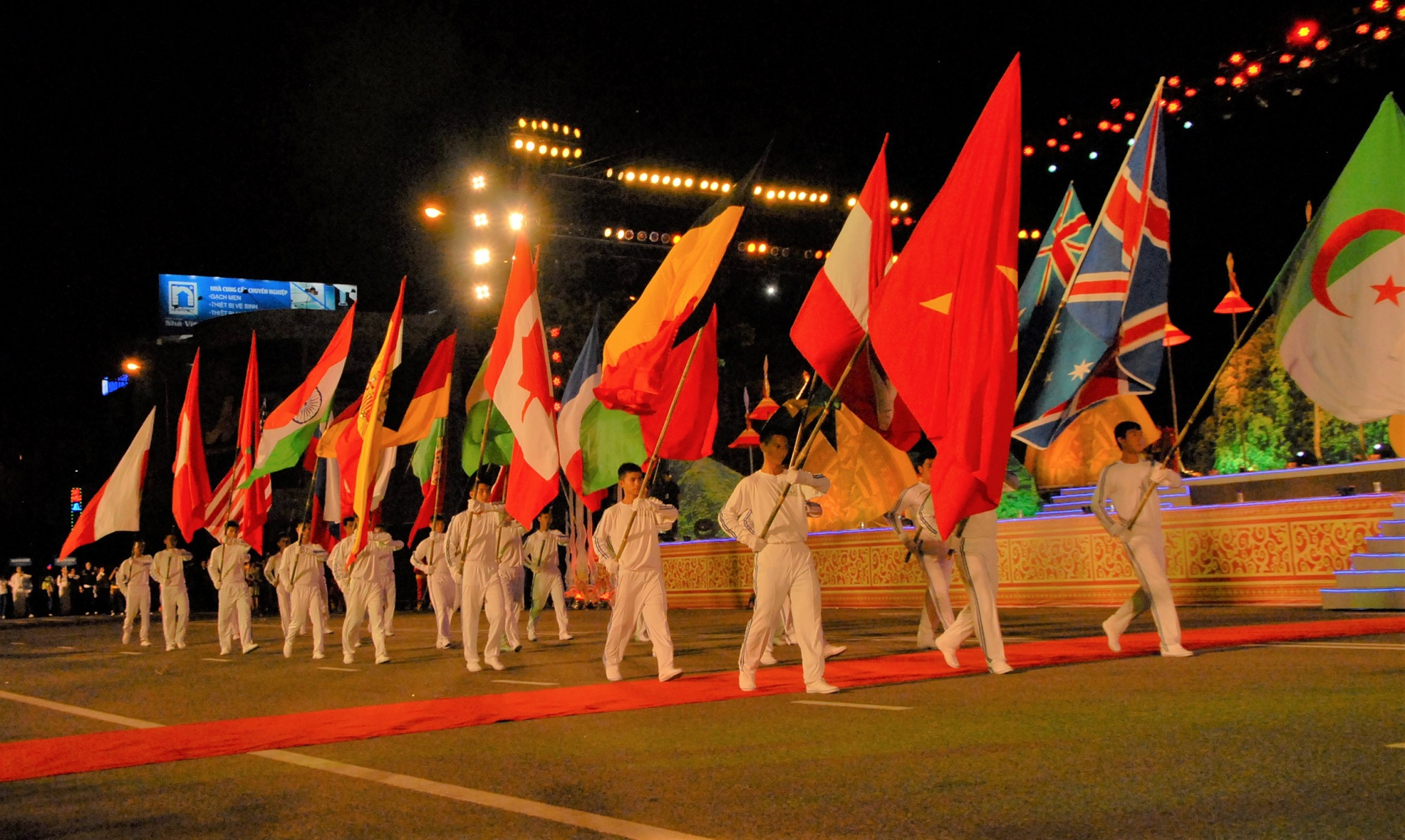 Liên hoan quốc tế Võ cổ truyền Việt Nam lần thứ V được tổ chức tại Bình Định vào năm 2014. Ảnh: V.Đ.T.