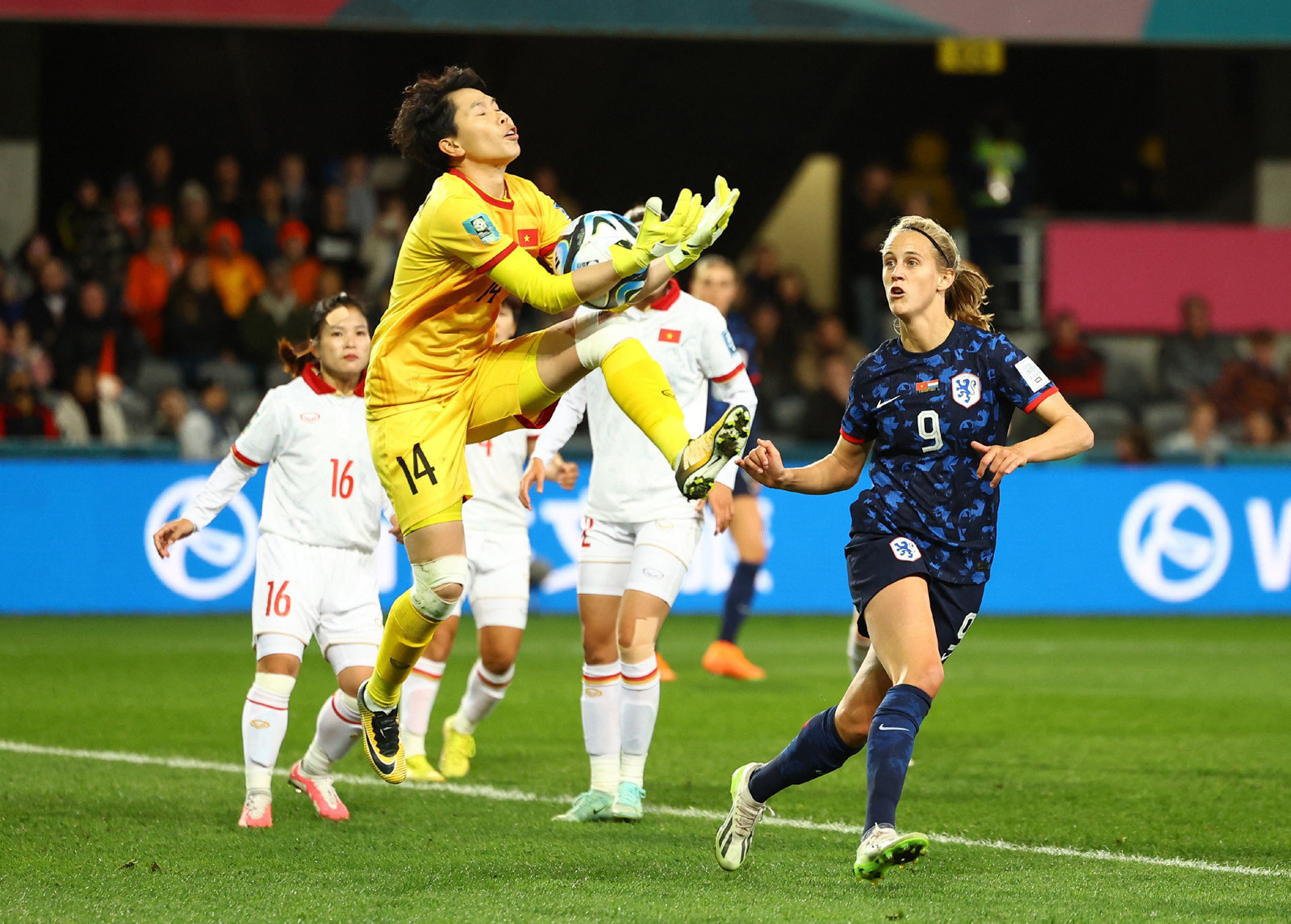 Tuyển nữ Việt Nam đáng được khích lệ sau màn tình diễn tại World Cup 2023. 