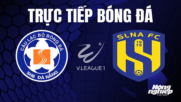 Trực tiếp bóng đá V-League 2023 giữa Đà Nẵng vs SLNA hôm nay 5/8/2023