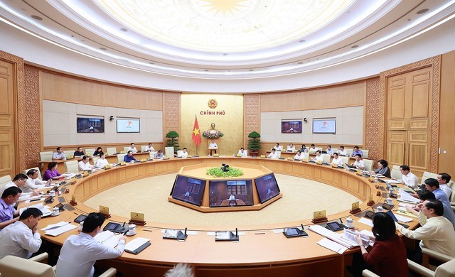 The Government’s Regular Meeting Session, July 2023. Photo: VGP/Nhat Bac.