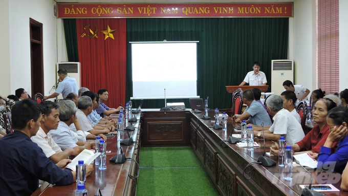 A training course on prevention and control of African swine fever. Photo: Toan Nguyen.