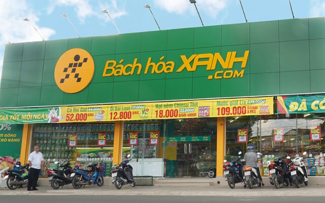 Một cửa hàng Bách hóa xanh tại Tây Ninh.