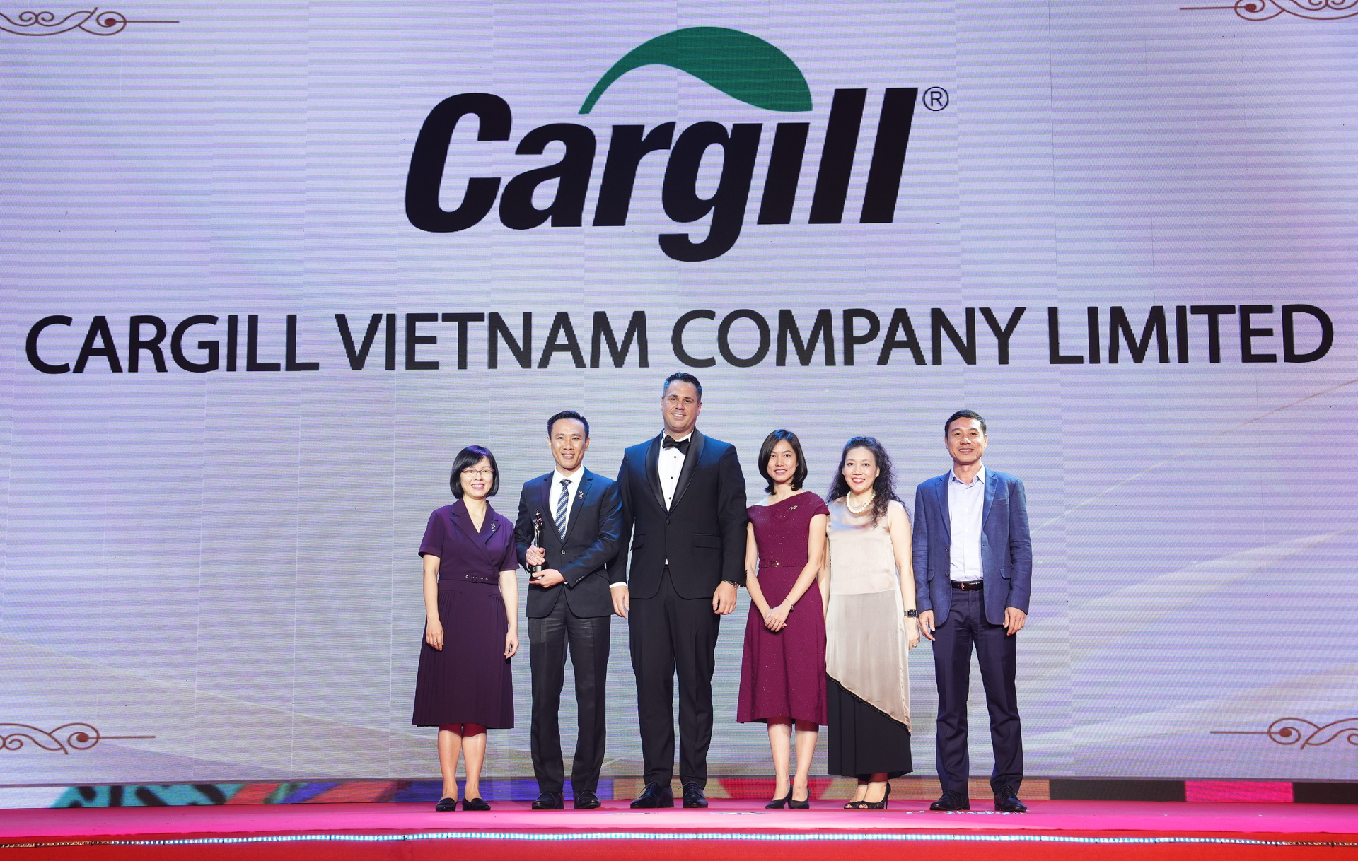 Đại diện Cargill Việt Nam tại lễ trao giải ngày 3/8/2023.