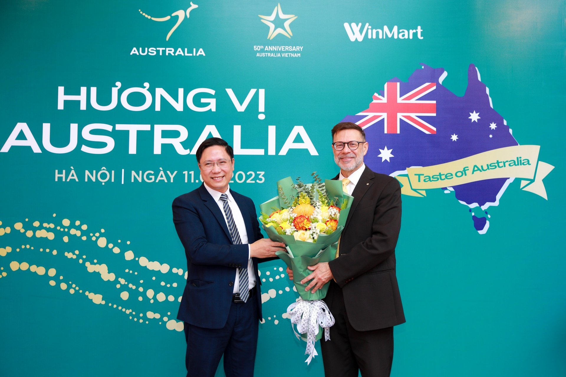 WinCommerce phối hợp cùng chính phủ Australia tổ chức Lễ hội Hương vị Australia 2023.