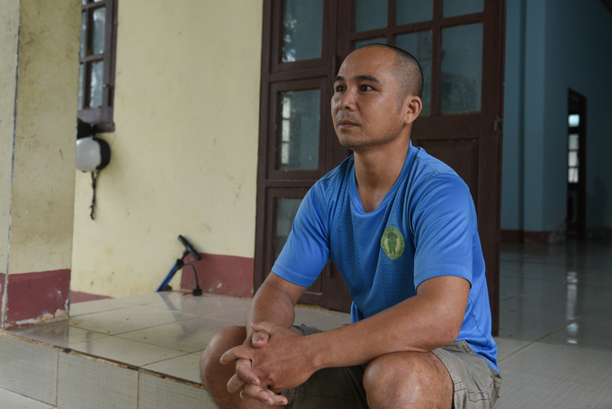 Mr. Nguyen Van Pho, a ranger at Cay Hong post of Ranger Station No. 6 of Yok Don National Park. Photo: Tung Dinh.