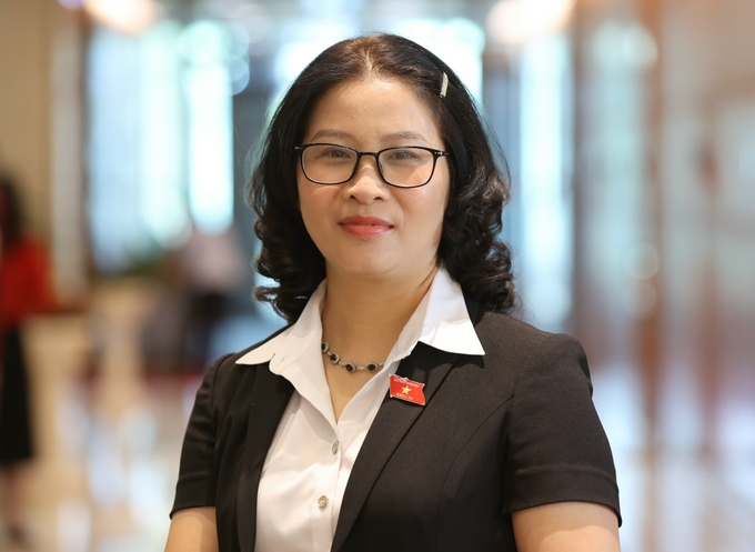 Dr. Nguyen Thi Lan, Director of the Vietnam National University of Agriculture. Photo: HA.