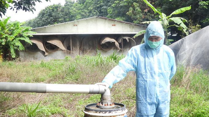 Modern gas pipeline system, with no waste emissions to the environment. Photo: Tran Trung.