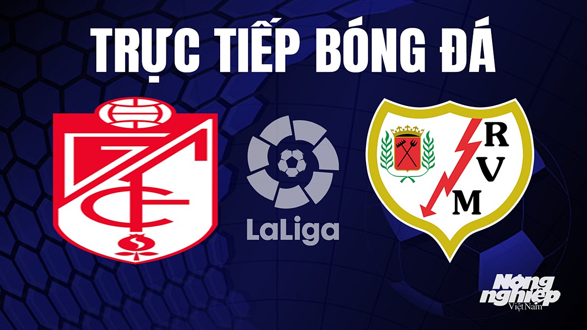 Trực tiếp bóng đá La Liga 2023/24 giữa Granada vs Rayo Vallecano hôm nay 22/8/2023