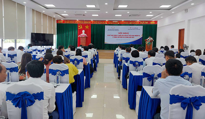 Hội nghị sơ kết 6 tháng đầu năm các QTDND địa bàn 3 tỉnh Quảng  Bình, Quảng Trị, Thừa Thiên Huế.