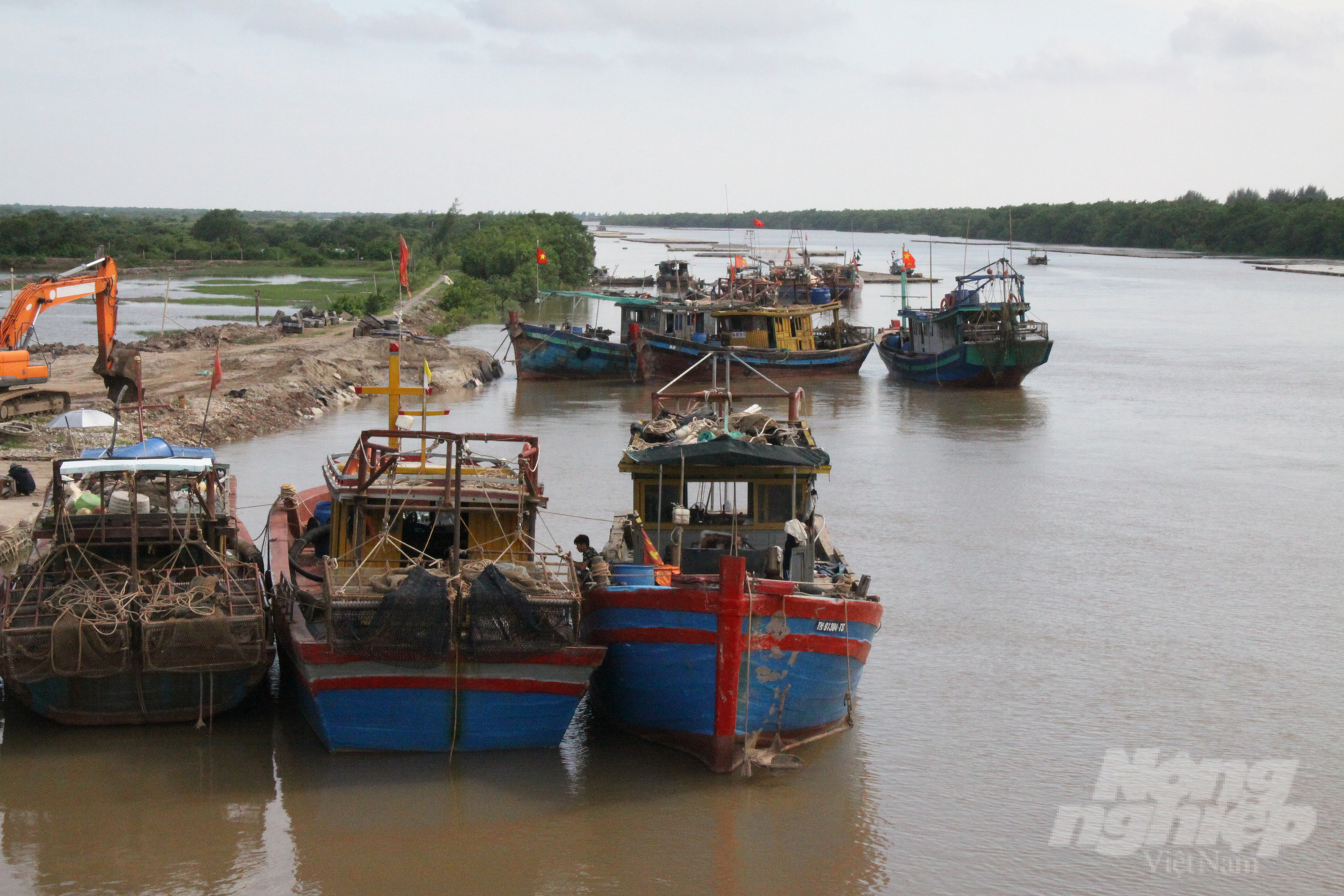 Aquaculture in Tien Hai district, Thai Binh Province. Photo: Kien Trung.