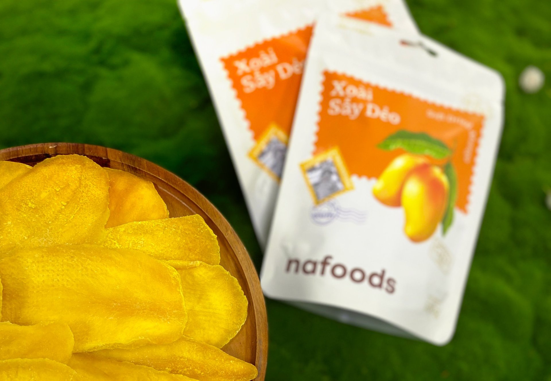 Dried mango products of Nafoods.