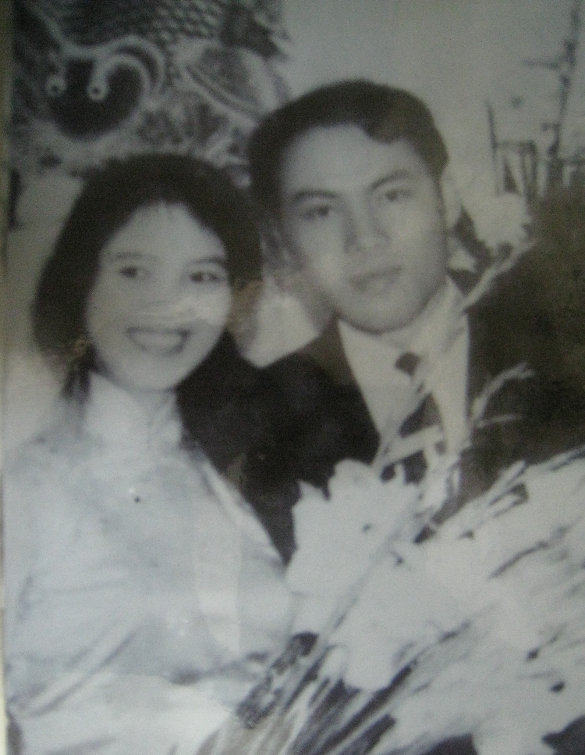 Lưu Quang Vũ - Tố Uyên trong ngày cưới.