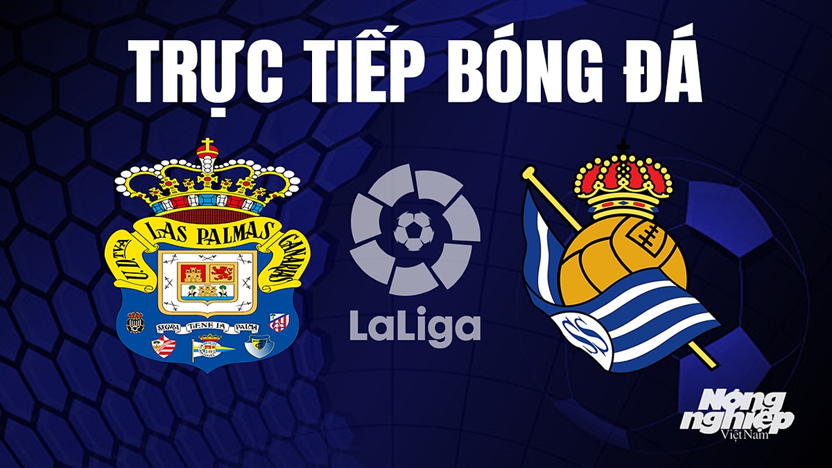 Trực tiếp bóng đá La Liga 2023/24 giữa Las Palmas vs Real Sociedad hôm nay 26/8/2023