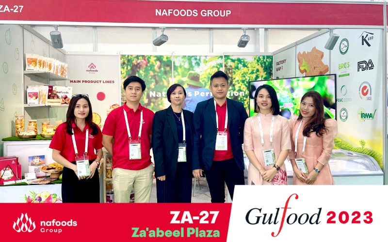 Nafoods Group joined the international exhibition on food and beverage.