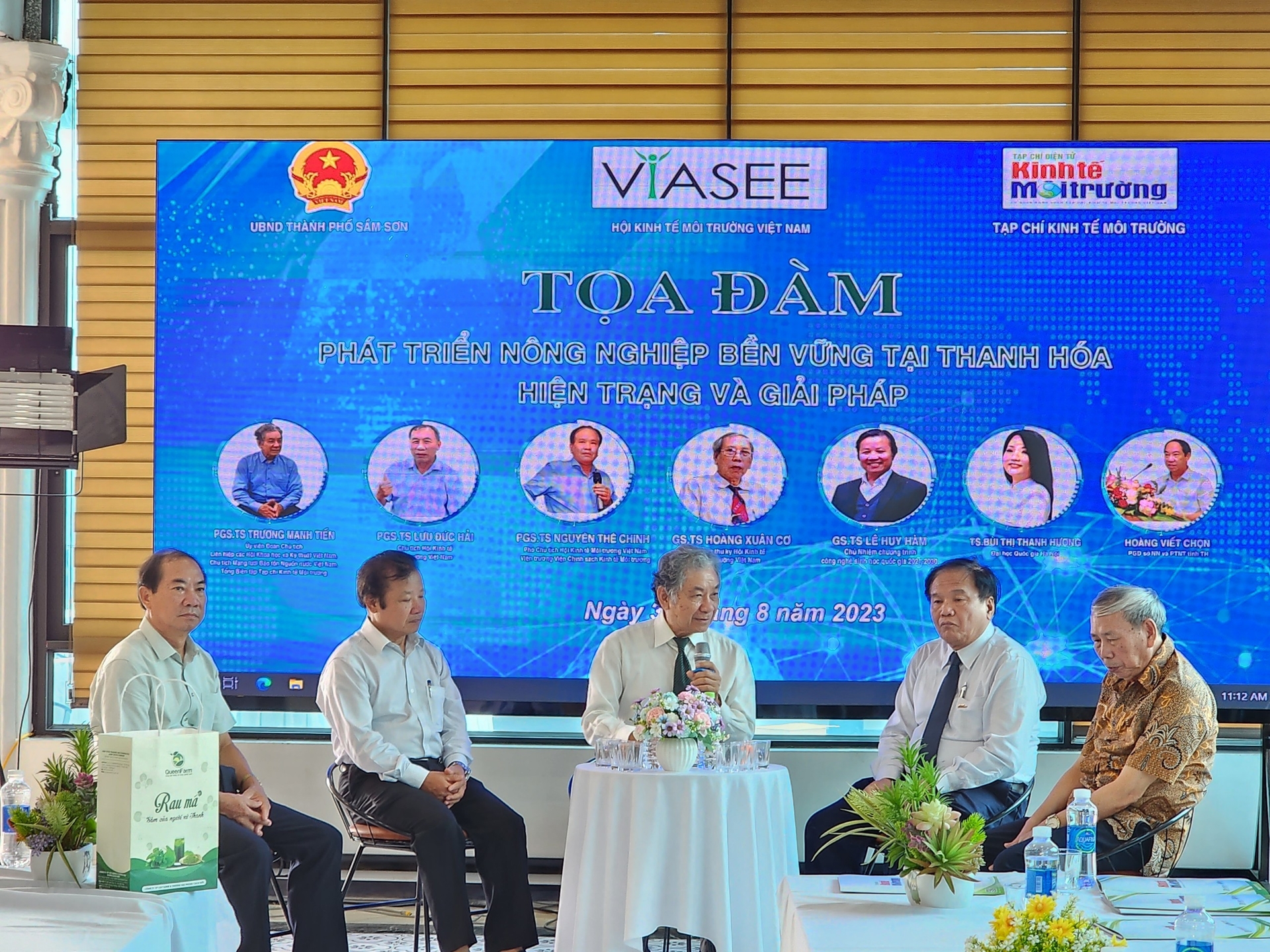 Các đại biểu đã thảo luận nhiều vấn đề về phát triển nông nghiệp bền vững tại Thanh Hóa.