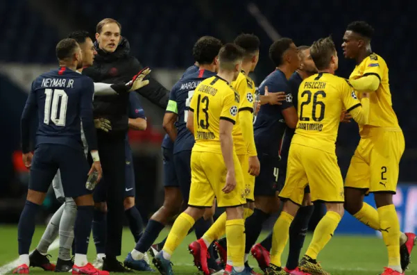 PSG và Borussi Dortmund tái ngộ ở bảng tử thần. 