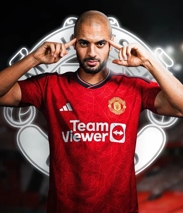 Sofyan Amrabat chờ đợi Man United đến ký hợp đồng trong mùa hè năm 2023. Ảnh: Dailymail.