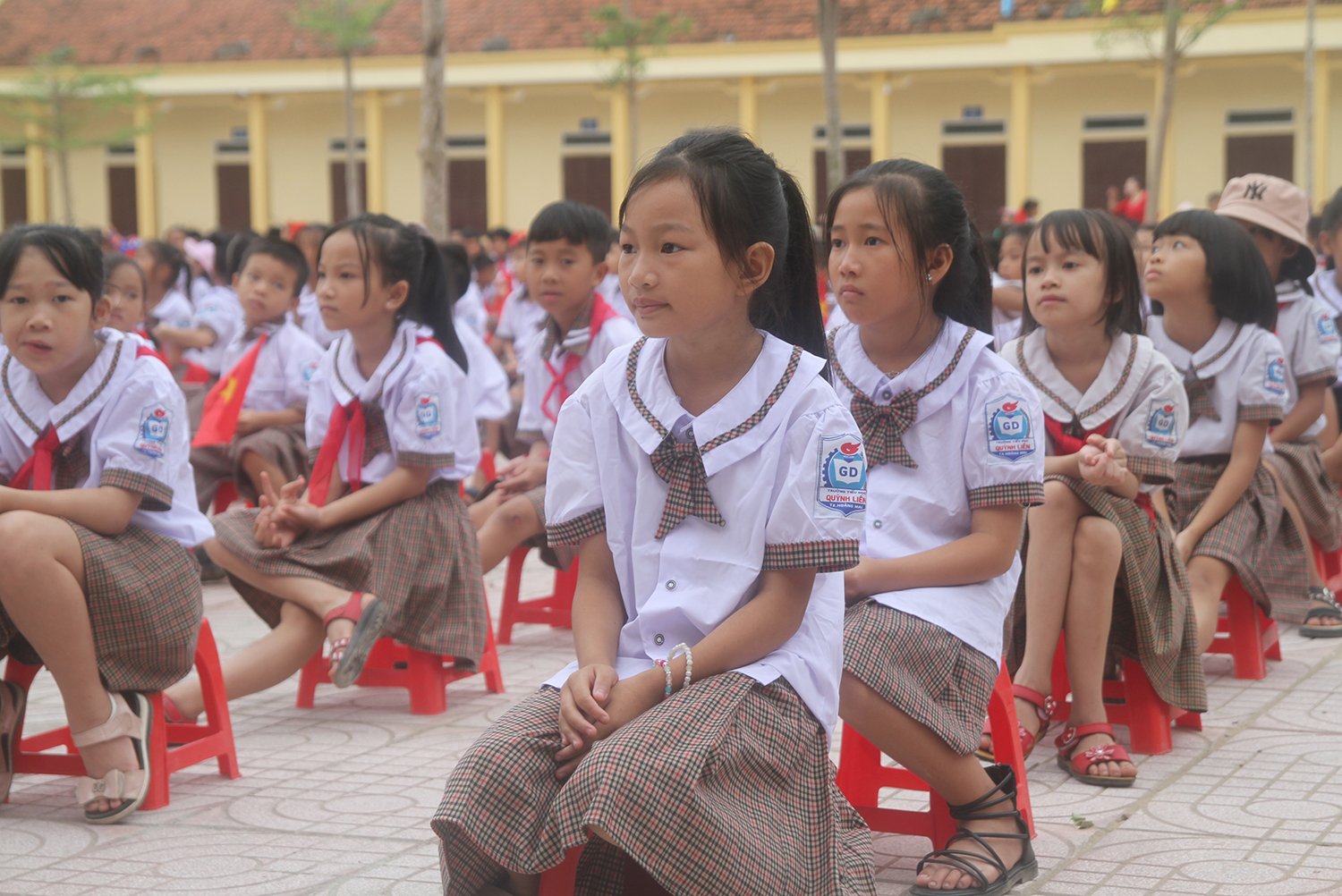 Trường tiểu học Quỳnh Liên đạt được nhiều thành tích cao trong những năm qua. Ảnh: Việt Khánh.