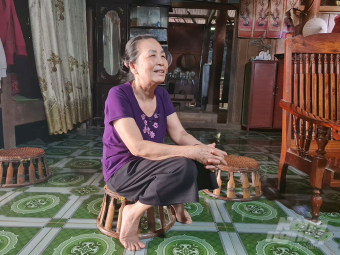 Bà Hoàng Thị Minh Lợi không bao giờ đồng tình với doanh nghiệp khai thác vàng trái phép. Ảnh: Việt Khánh.  
