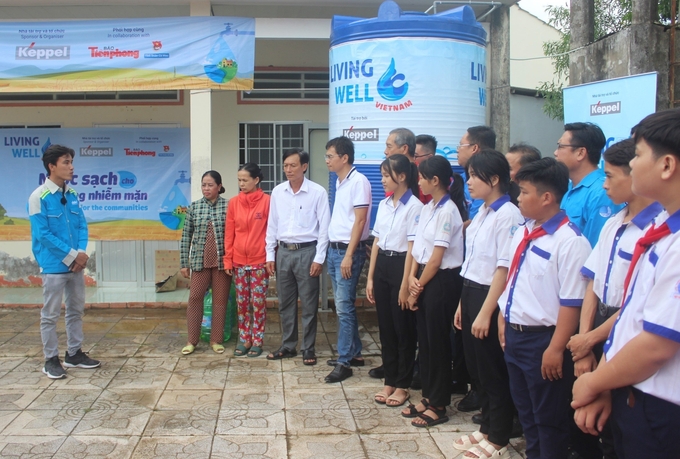 Dự án Living Well sẽ đưa nước sạch trong sinh hoạt đến với hơn 10.000 người dân tại xã Tạ An Khương, huyện Đầm Dơi, tỉnh Cà Mau. Ảnh: Trọng Linh.