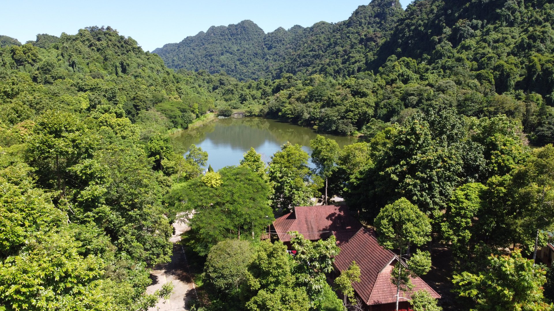 A view of Cuc Phuong National Park.
