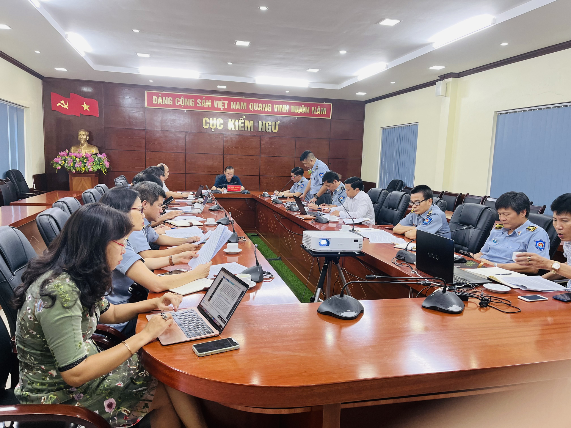 The Department of Fisheries Surveillance has deployed multiple activities to excellent results within the first eight months of 2023. Photo: Hong Tham.