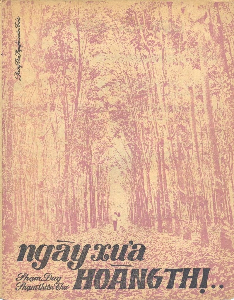 Ca khúc 'Ngày xưa Hoàng Thị' xuất bản lần đầu tiên vào năm 1971.
