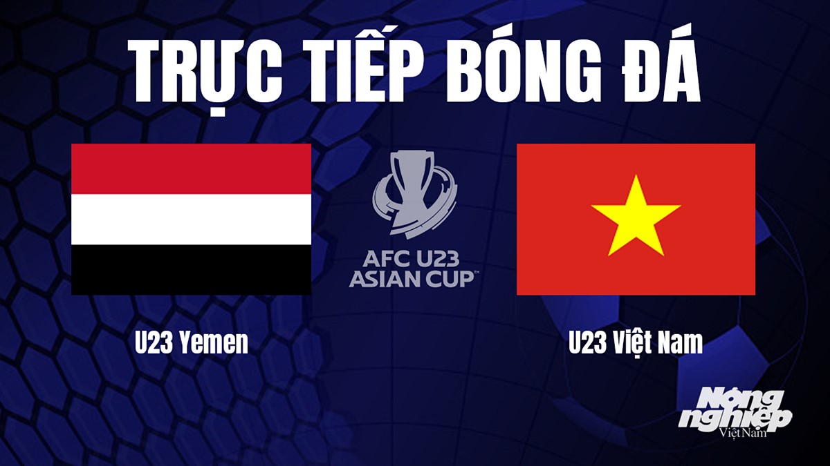 Trực tiếp bóng đá U23 Châu Á 2024 giữa Việt Nam vs Yemen hôm nay 9/9/2023