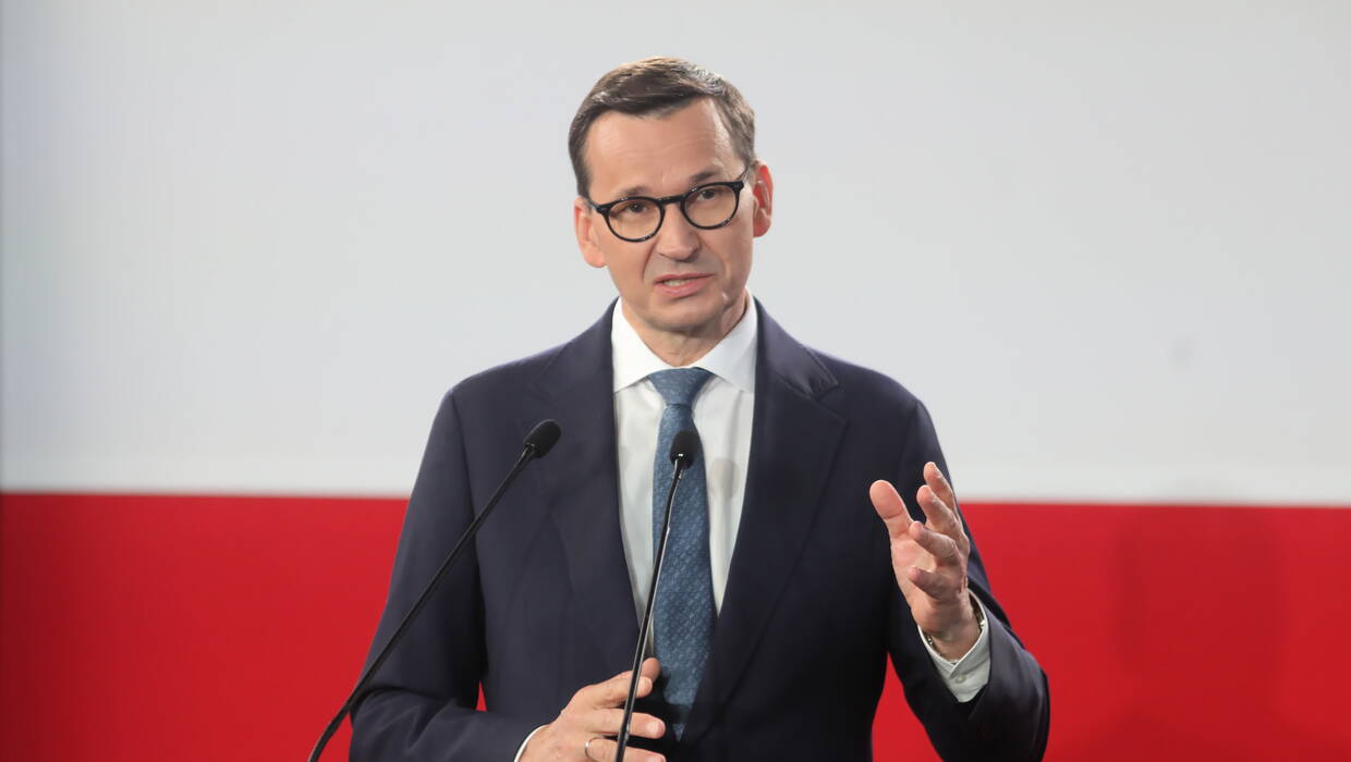 Thủ tướng Ba Lan Mateusz Morawiecki. Ảnh: PAP.