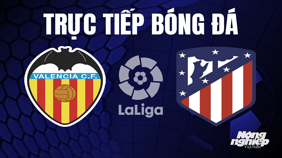 Trực tiếp bóng đá La Liga 2023/24 giữa Valencia vs Atletico Madrid hôm nay 16/9/2023