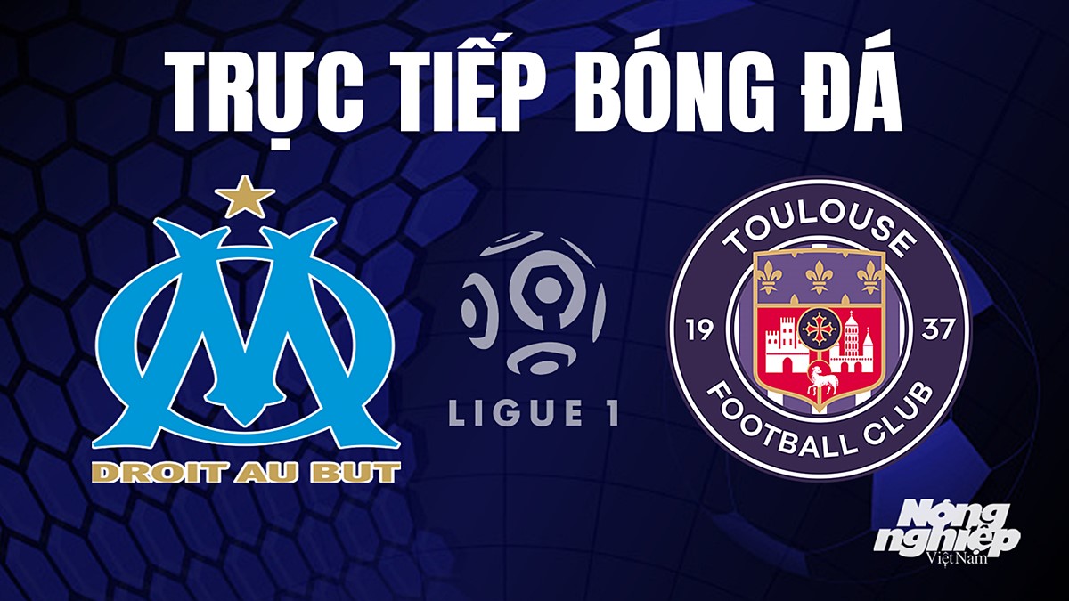 Trực tiếp bóng đá Ligue 1 (VĐQG Pháp) 2023/24 giữa Marseille vs Toulouse hôm nay 17/9/2023