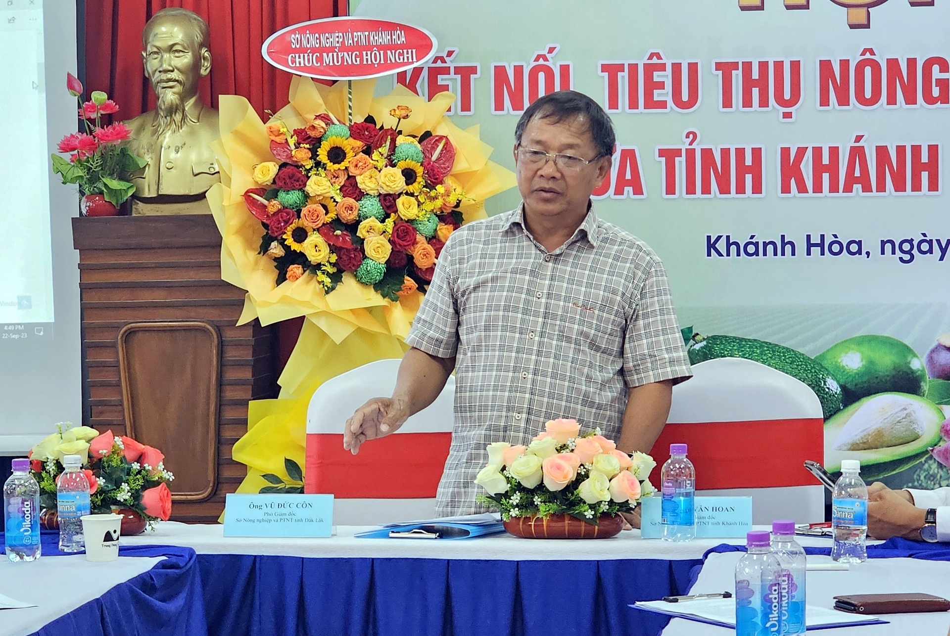 Ông Vũ Đức Côn, Phó Giám đốc Sở NN-PTNT Đắk Lắk cho rằng, nếu không tìm đường để nông sản đi xa hơn thì nông nghiệp khó phát triển được. Ảnh: KS.