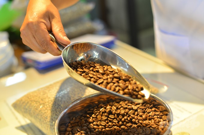 Tam Trinh Coffee brings Vietnamese consumers the freshest coffee products. Photo: Minh Hau.