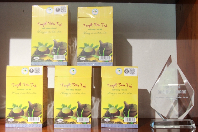 Tuyet Son Tra tea products of Suoi Giang Tea Cooperative are exported to the UK. Photo: Thanh Tien.