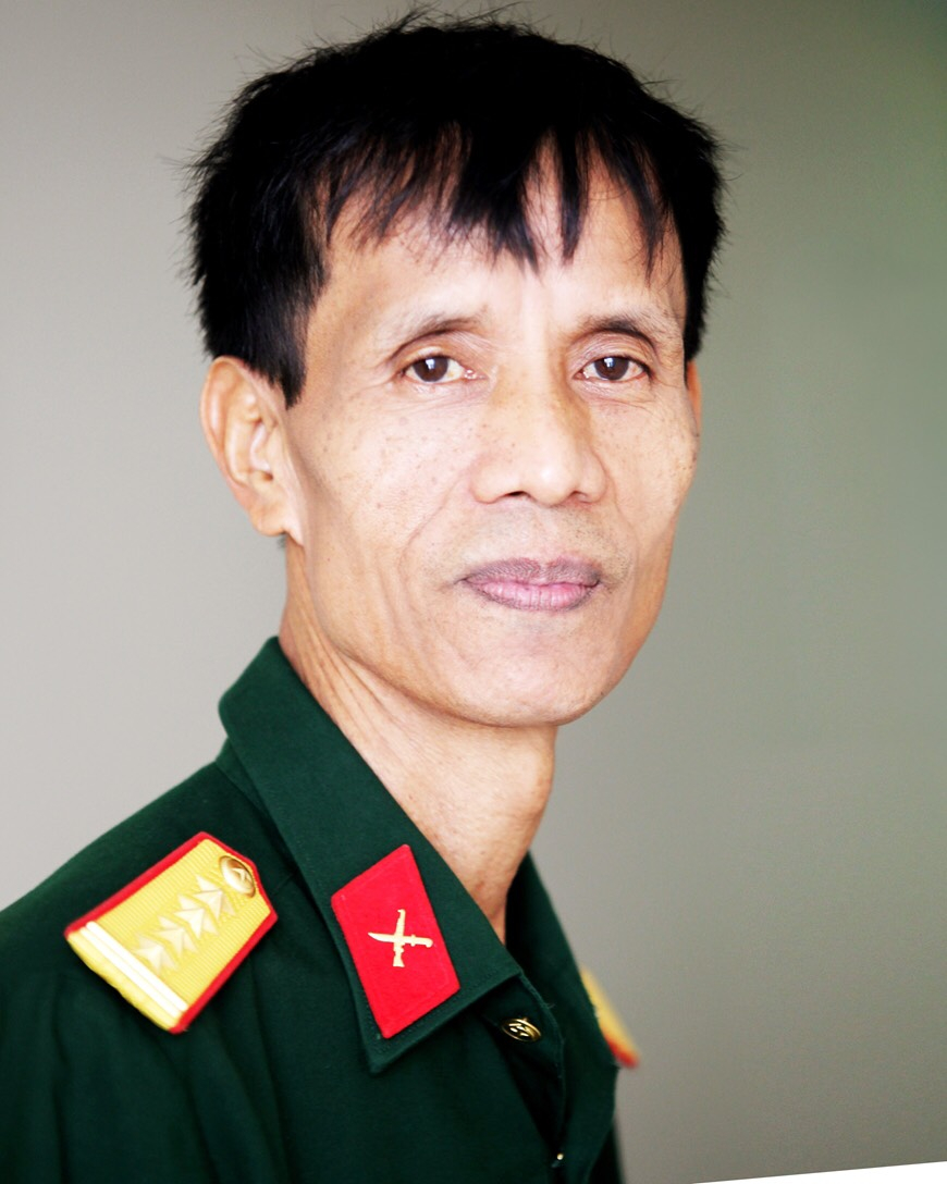 Nhà văn - đại tá Nguyễn Quốc Trung (1956-2021).
