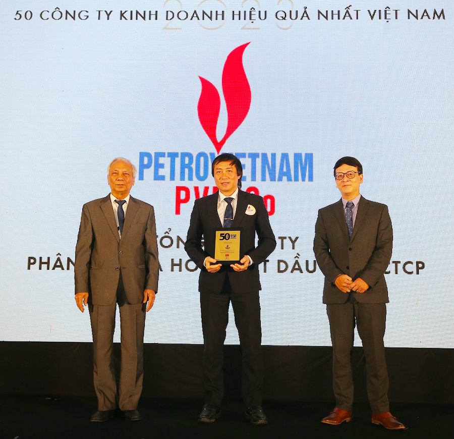 PVFCCo liên tiếp được bình chọn vào danh sách các công ty hoạt động tốt nhất nhất Việt Nam.