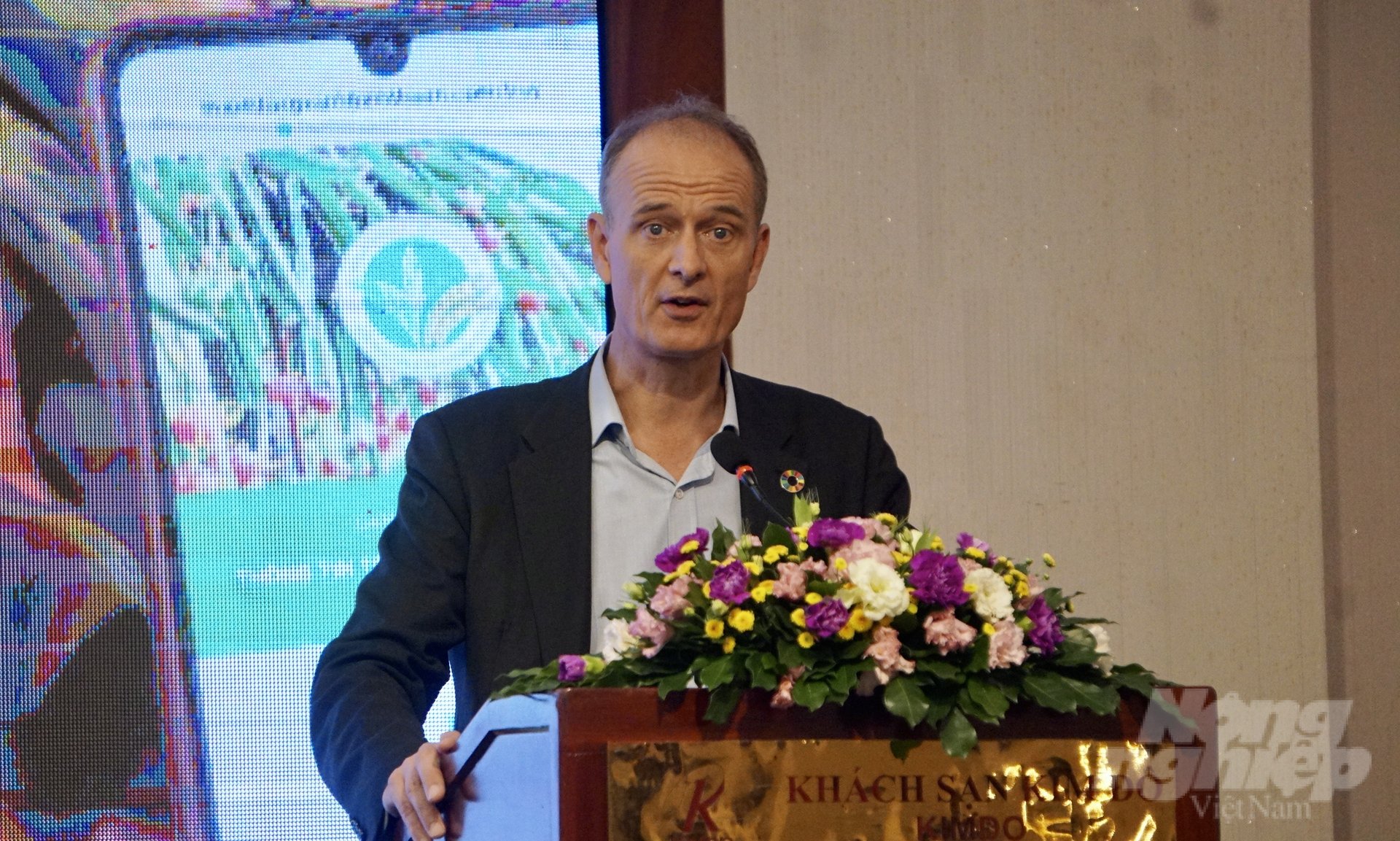 Ông Patrick Haverman, Phó Trưởng đại diện UNDP tại Việt Nam. Ảnh: Nguyễn Thủy.