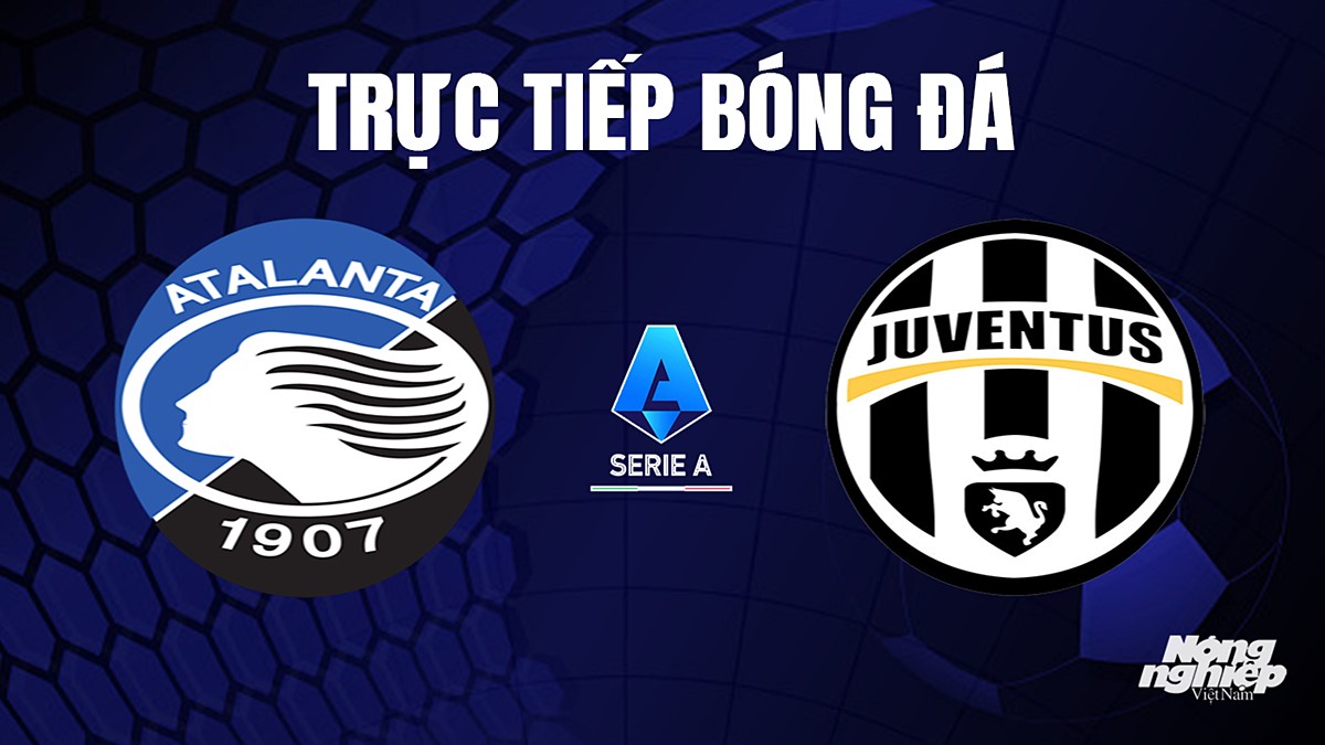 Trực tiếp bóng đá Serie A (VĐQG Italia) 2023/24 giữa Atalanta vs Juventus hôm nay 1/10/2023