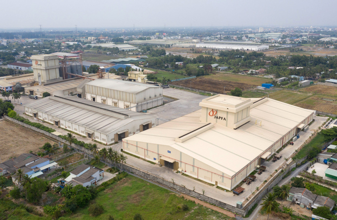 Nhà máy của Japfa Comfeed Việt Nam đặt tại Bình Phước. Ảnh: Trần Trung.