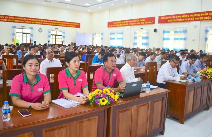 A conference to promote the spirit of entrepreneurship, orient agricultural vocational training, and create jobs in the Southern region took place on September 29 in Thanh Phu district, Ben Tre province. Photo: Minh Dam.