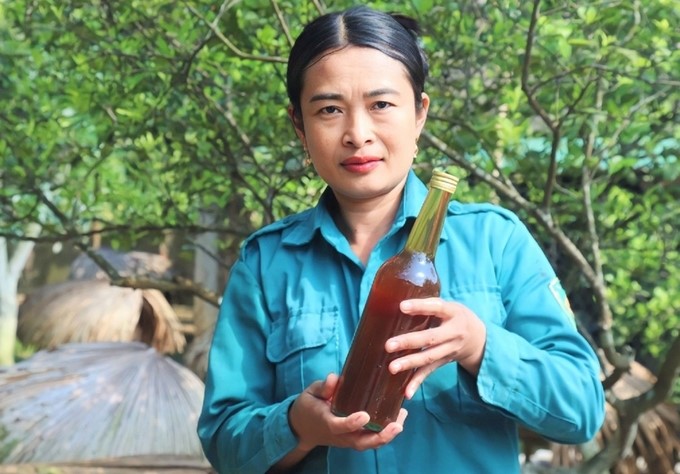 The Vu Quang Honey brand is currently favored by customers across the country. Photo: Thanh Nga.