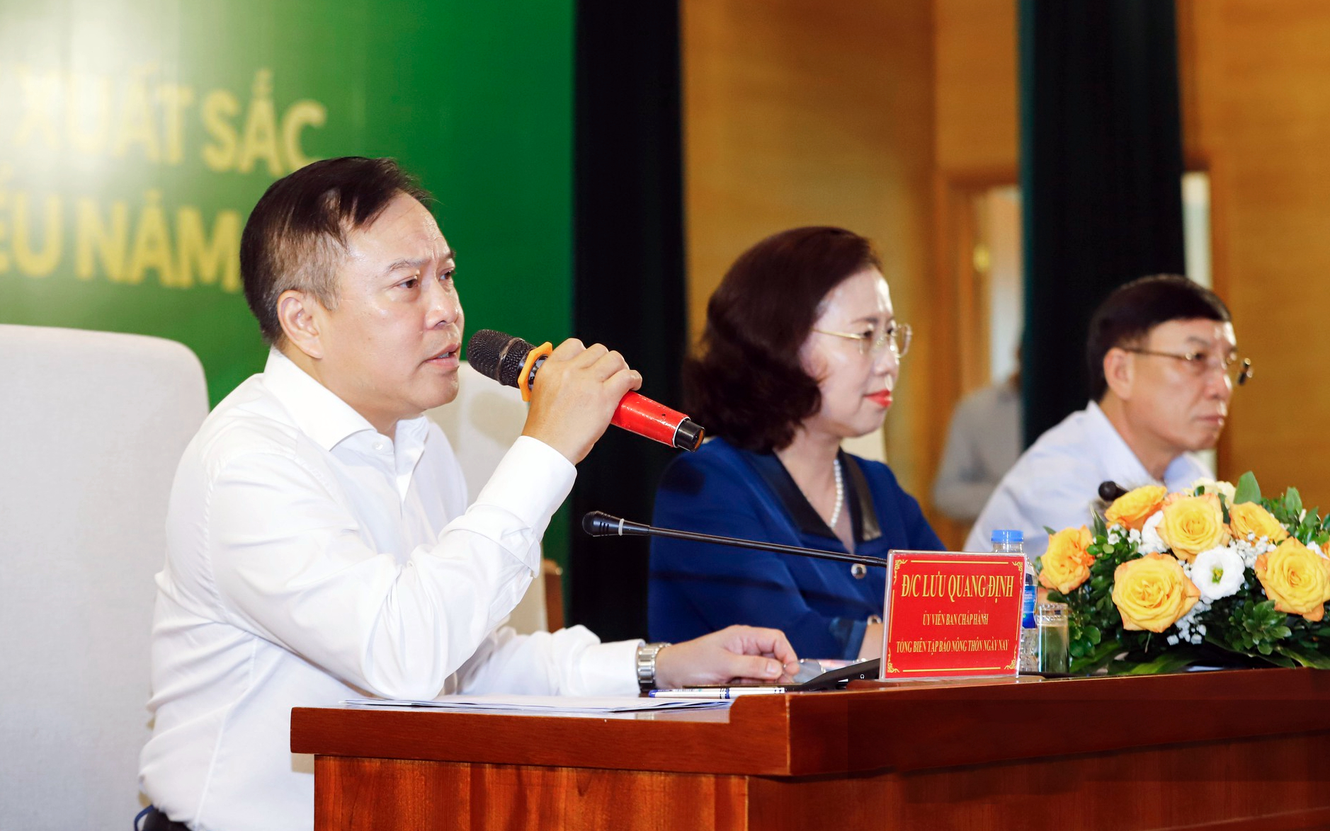 Nhà báo Lưu Quang Định chia sẻ một số tiêu chí đánh giá về nông dân xuất sắc năm 2023.