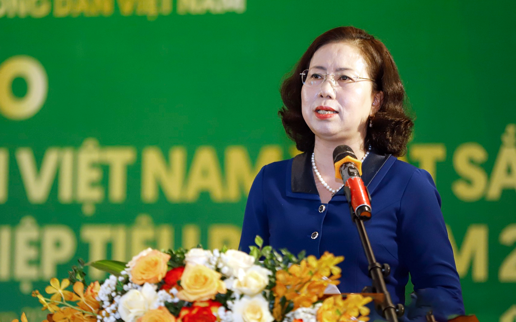 Mrs. Bui Thi Thom assessed that the 100 outstanding farmers of 2023 have many more outstanding points than in previous years.