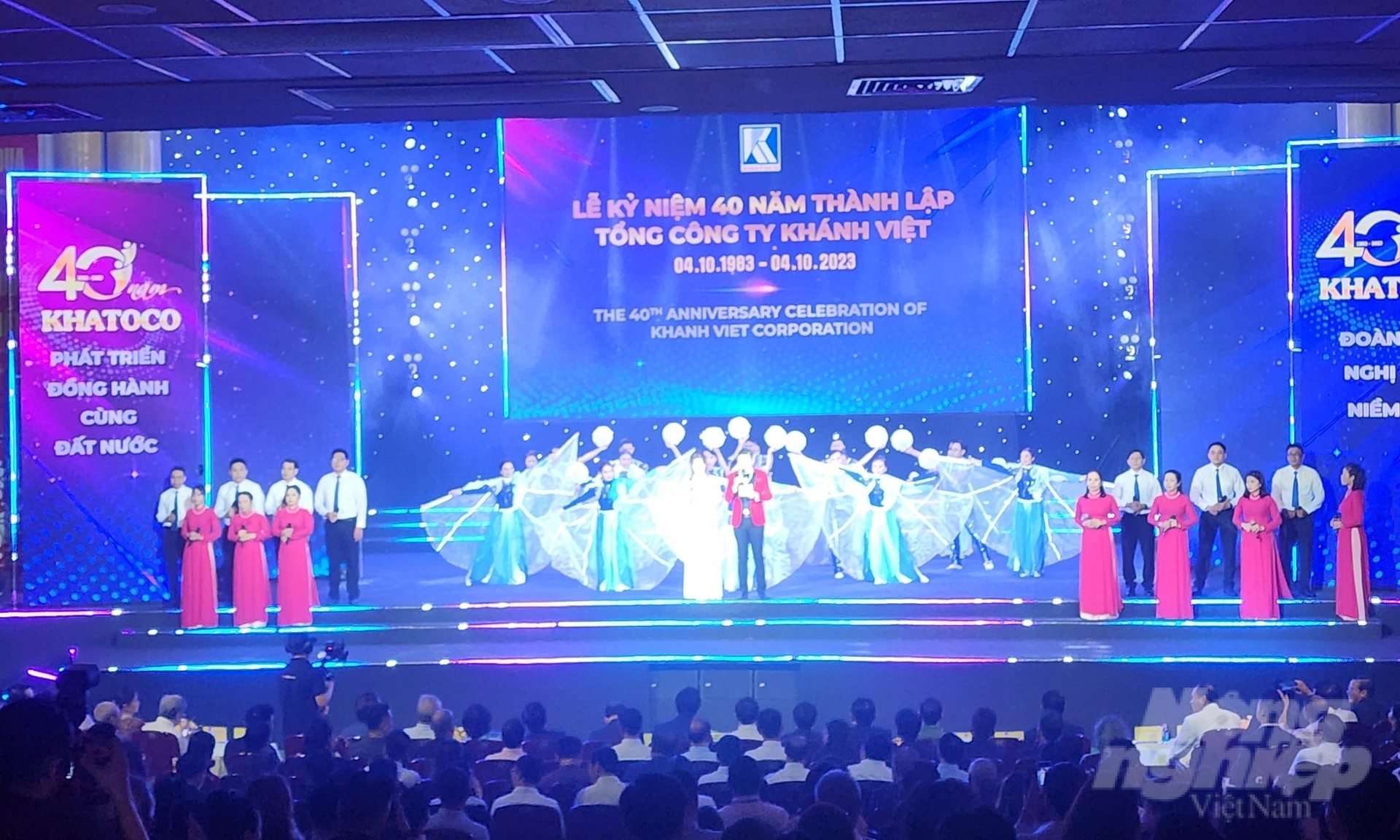 Trải qua chặng đường 40 năm xây dựng và phát triển, đến nay Tổng công ty Khánh Việt luôn đứng trong Top 250 doanh nghiệp lớn nhất Việt Nam. Ảnh: Phương Chi.